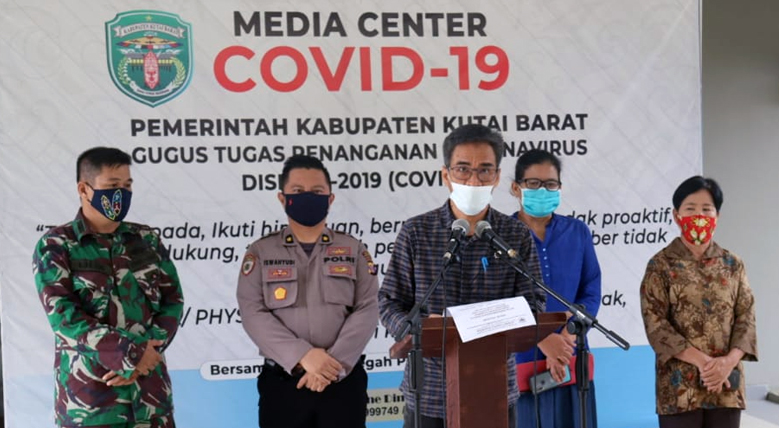 Seorang Transmisi Lokal, Terkonfirmasi Positif Covid-19.