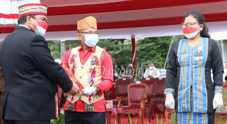 Peringatan HUT RI Ke-76 Di Kutai Barat, Berlangsung Secara Sederhana.