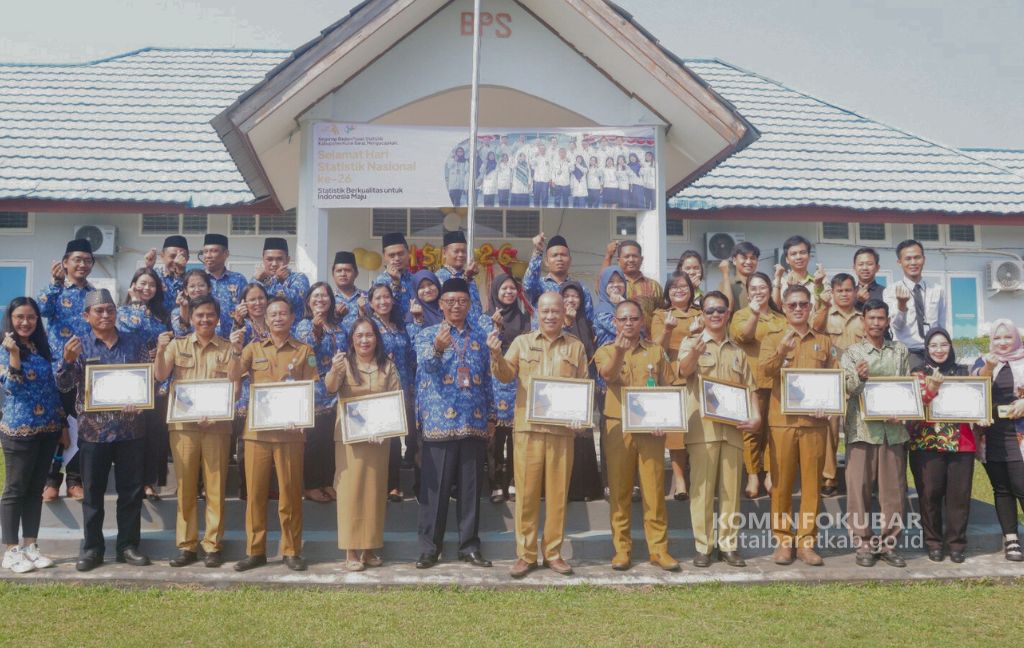 Badan Pusat Statistik Kutai Barat Gelar Apel Peringatan Hari Statistik Nasional Ke 26